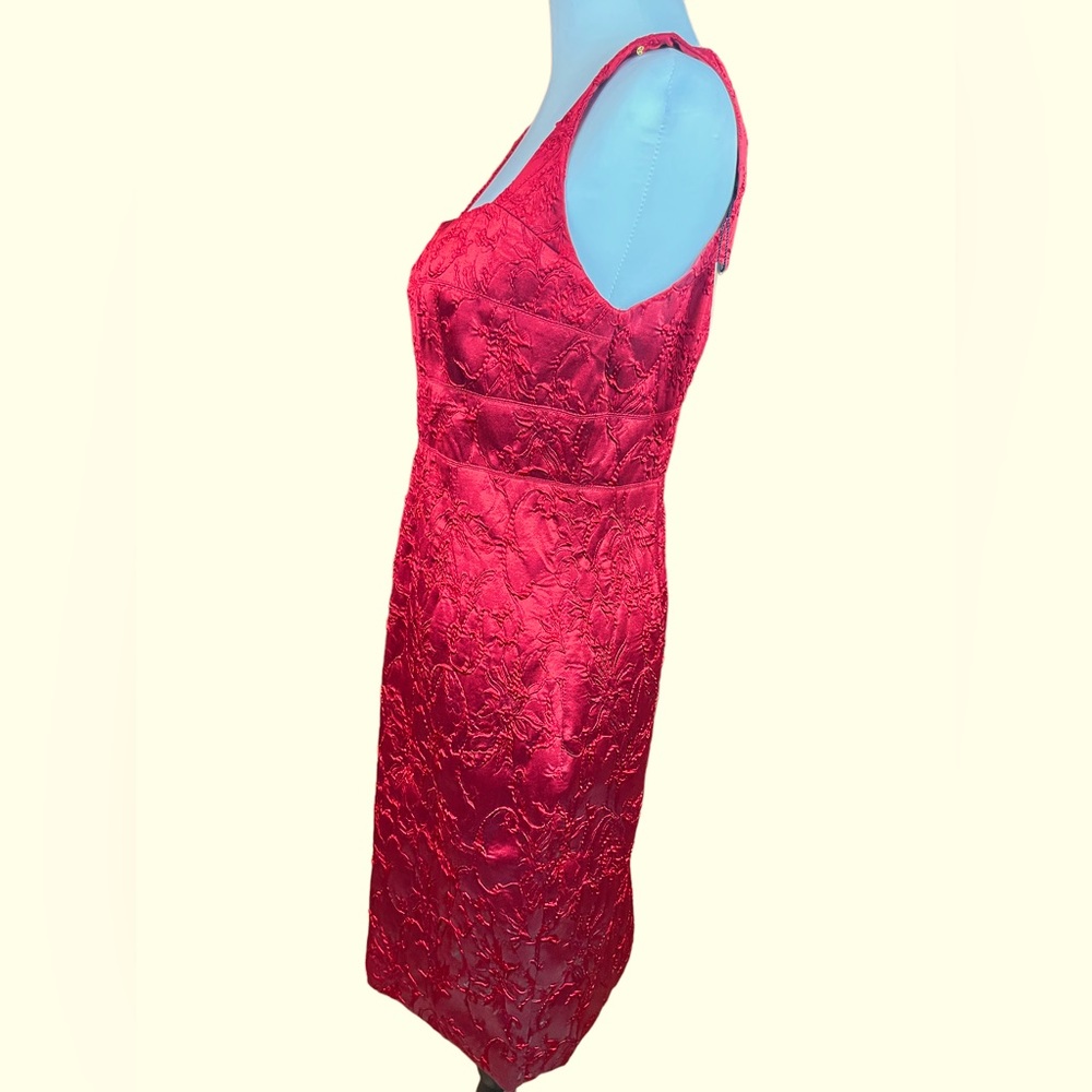 ELIE TAHARI Femi Brocade Sheath Dress - Picture 7 of 16